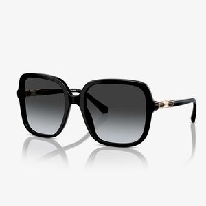 Bulgari Black/Grey Gradient Polarized lense. Square Frame